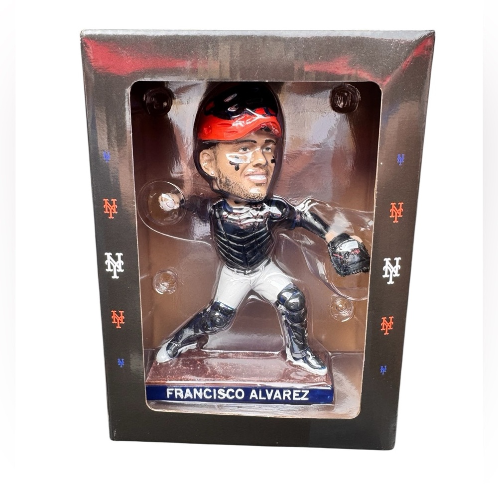 Francisco Alvarez New York Mets Bobblehead - New in Box